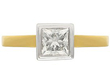Princess Cut Solitaire Ring