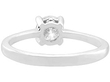 White Gold Brilliant Cut Diamond Ring