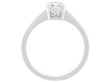 White Gold Brilliant Cut Diamond Ring 
