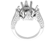 ring setting alternative large engagement ring