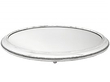 Antique silver mirrored plateau