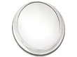 antique silver mirrored plateau