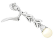 Pearl & Diamond Drop Earrings UK