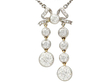 Diamond Bow Necklace 