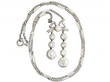 Diamond Bow Necklace in yellow gold