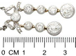 Diamond Bow Necklace size