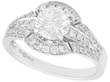 18ct White Gold Diamond Cluster Ring