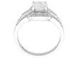 White Gold Diamond Cluster Ring