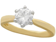 Yellow Gold Solitaire Ring