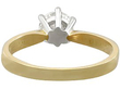 Yellow Gold Solitaire Ring