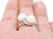 Pearl & Diamond Cocktail Ring