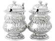 Sterling Silver Mustard Pots