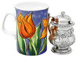 Mustard Pots Silver