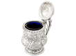 Antique Silver Mustard Pots