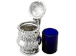 Silver Mustard Pots Antique George V