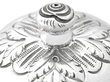 Silver Mustard Pots Lid