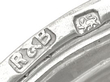 Silver Mustard Pots Rim Hallmarks
