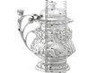 Silver Mustard Pots Ruler