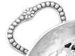 Silver Bottle Coaster Handle