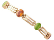 Gemstone Gate Bracelet 