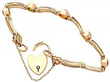 antique Gemstone Gate Bracelet