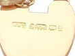 Gemstone Gate Bracelet hallmarks