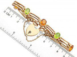 Gemstone Gate Bracelet size
