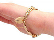 Gold Gate Bracelet Wearing Image