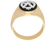 Army Signet Ring back