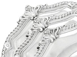 Sterling Silver Dinner Plates Rim