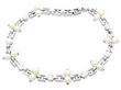 Vintage Pearl Diamond Bracelet