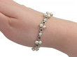 Pearl Bracelet with Diamonds wearing image