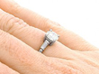 Art Deco Style Solitaire Ring 