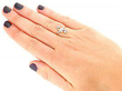 Multi Diamond Ring Wearing