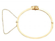 Ruby and sapphire bangle