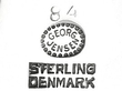 Georg Jensen serving spoon hallmarks