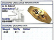 Antique Diamond Bangle grading card