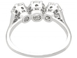 18ct White Gold Trilogy Ring