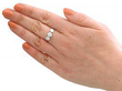 18ct White Gold Trilogy Ring