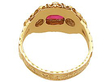 Antique Paste Ring in 15k Gold