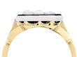 Onyx and Diamond Ring