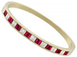 Ruby and Diamond Bangle