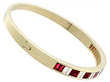 Ruby and Diamond Bangle