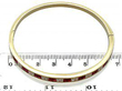 Ruby and Diamond Bangle size