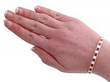 Ruby and Diamond Bangle wearing