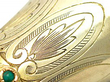 silver posy holder detail