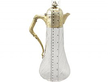 Size of Silver and Glass Claret Jug
