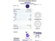 Diamond platinum Ring Certificate