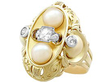 Pearl & Yellow Gold Ring