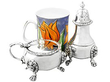 Vintage Condiment Set Mug
